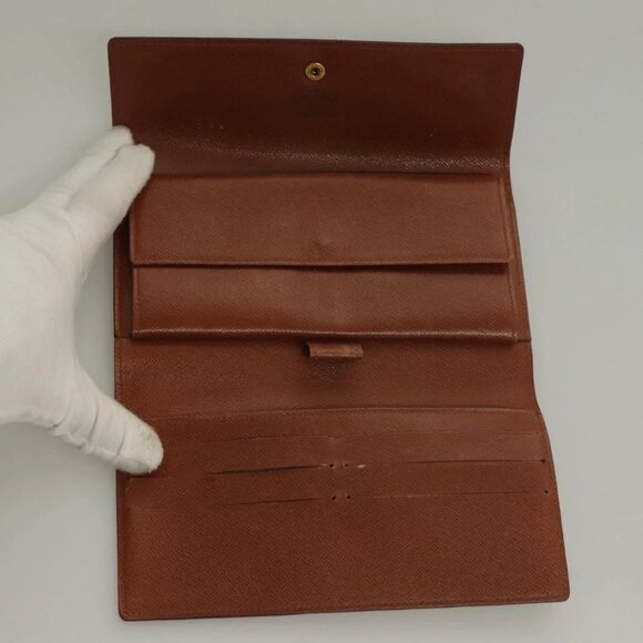 LOUIS VUITTON Monogram Portefeuille International Wallet Auth - Picture 14 of 16